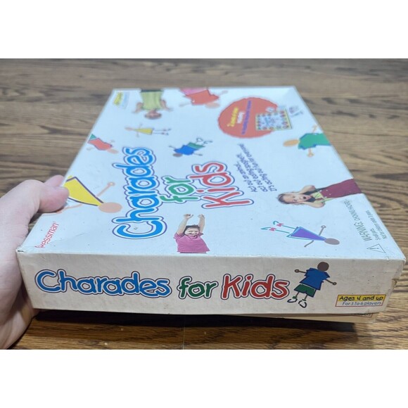 VINTAGE Charades for Kids Board Game COMPLETE Pressman 1999 Kids Children's‎ Fun - Picture 5 of 10